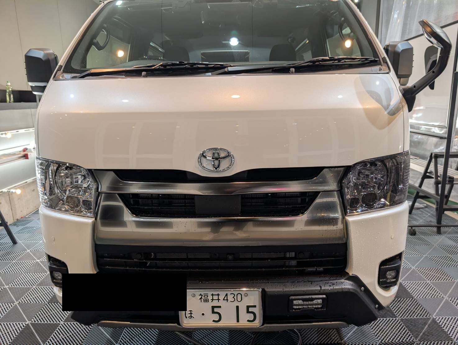 ハイエース PPFラッピング施工前 福井